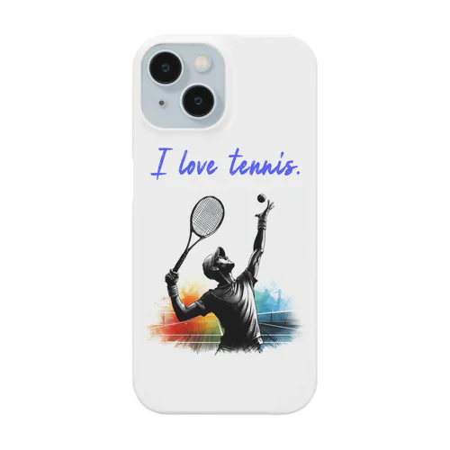 I love tennis.（その２） Smartphone Case