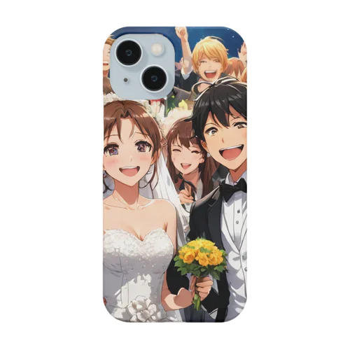 結婚式でハッピー♡ハッピー！ Smartphone Case