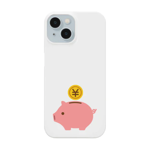 豚の貯金箱（お金） Smartphone Case