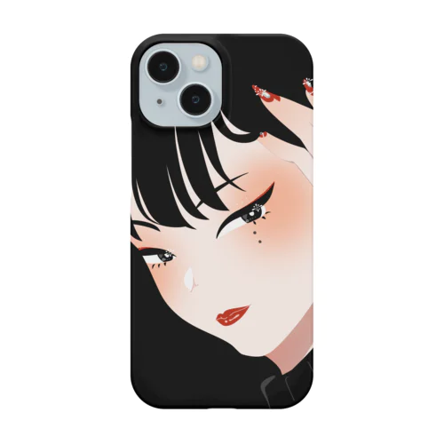 黒い髪の女 Smartphone Case