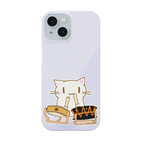 ひのもとにゃんこ®️ 太鼓 / 桃藤 Smartphone Case