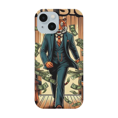 スーツ姿でトラさん出社？ Smartphone Case