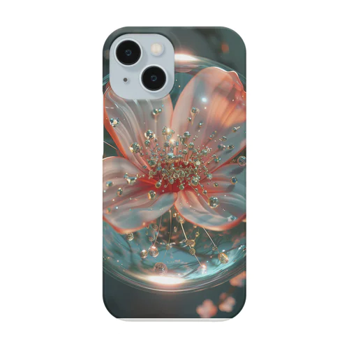 水晶の中の花 Smartphone Case