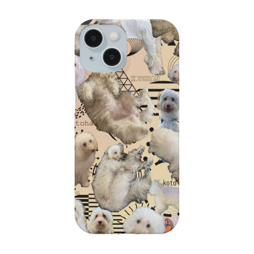 いとしの愛犬まみれ携帯カバー Smartphone Case