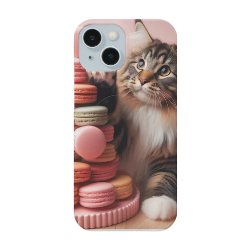 猫とマカロン Smartphone Case