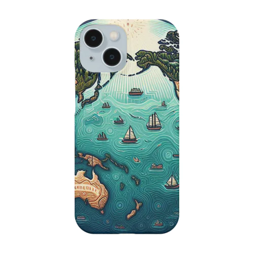 海の地球 Smartphone Case