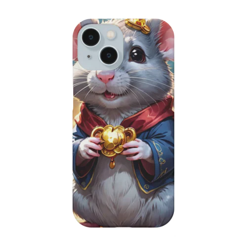 かわいいネズミが、キュートなしっぽをふりふり♪ Smartphone Case