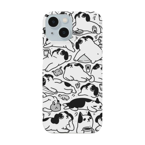 #大量シリーズ　気怠犬のバカンス Smartphone Case