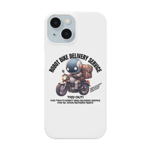 ロボットバイク便(淡色用) Smartphone Case