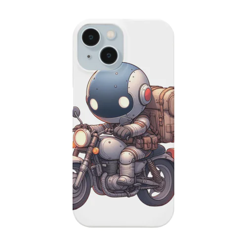 ロボットバイク便(濃色用) Smartphone Case