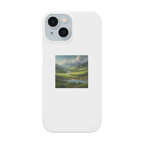 山の風景 Smartphone Case