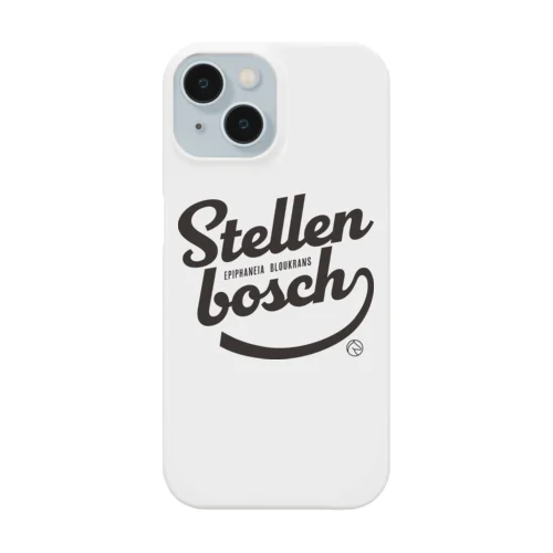 ステレンボッシュ（タイポグラフィBLACK） Smartphone Case