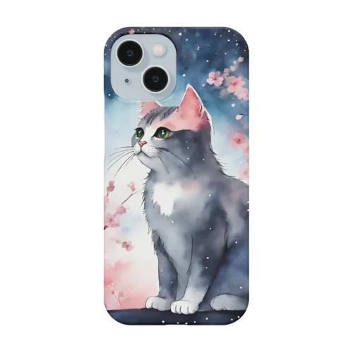 sakura cat2 スマホケース