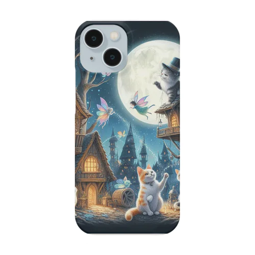 猫と妖精の暮らす世界 Smartphone Case