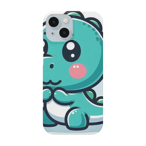 モフモフでキュートな恐竜のゆるキャラ Smartphone Case