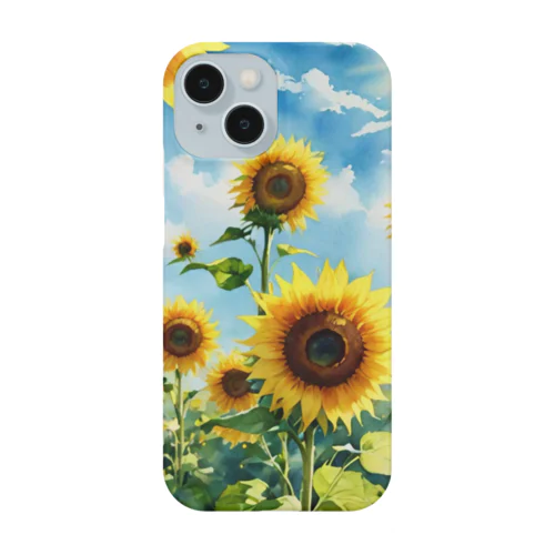 太陽　ひまわり Smartphone Case