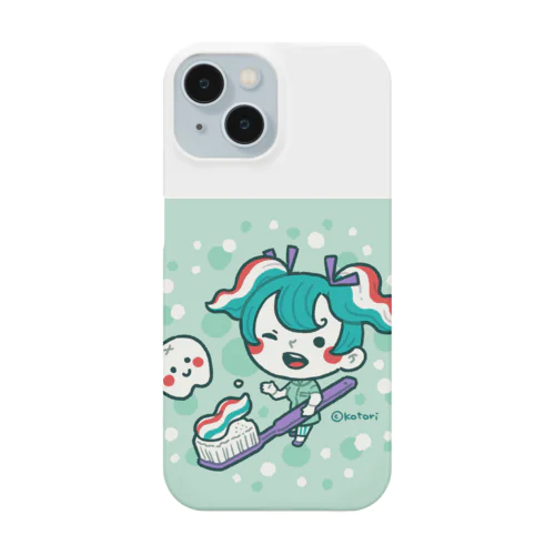 ハミガキちゃんとシロイハくん Smartphone Case