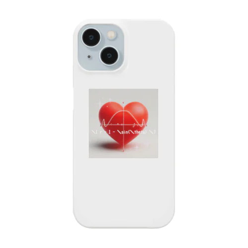 \[ r = 1 - \sin(\theta) \] Smartphone Case