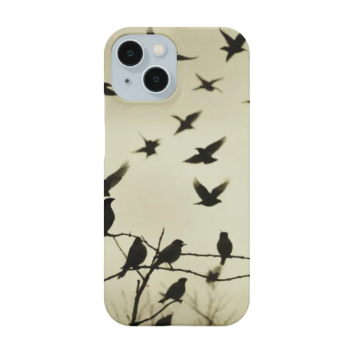 オカメインコの群れ Smartphone Case