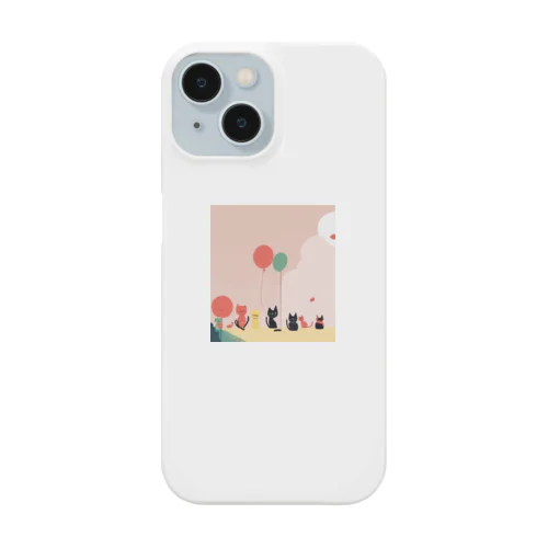 公園で遊びたい、ねこさん達 Smartphone Case