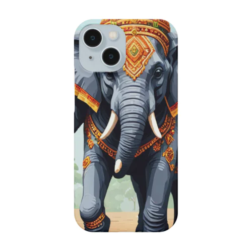 ドットアジアンゾウ Smartphone Case