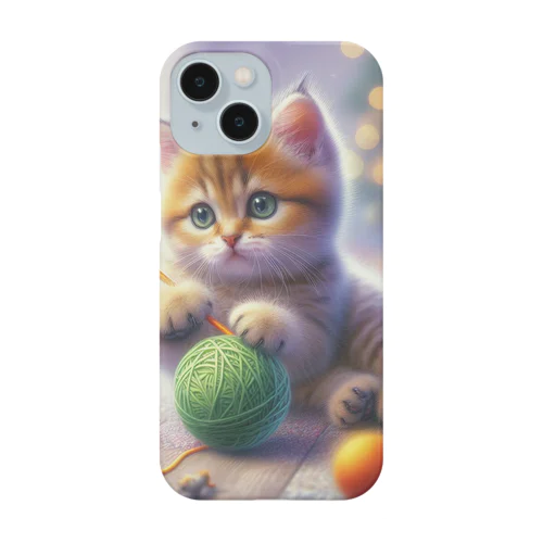 遊ぶにゃんこNo.7 Smartphone Case