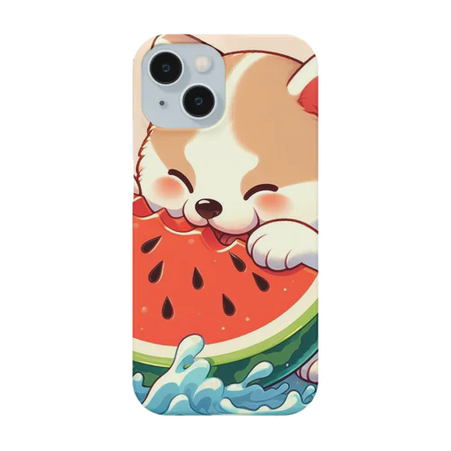 あきた犬くん（スイカ） Smartphone Case