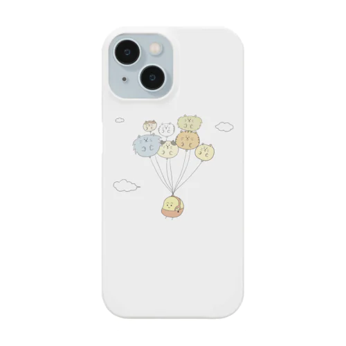 じゃがいもくん「ねこ風船」 Smartphone Case