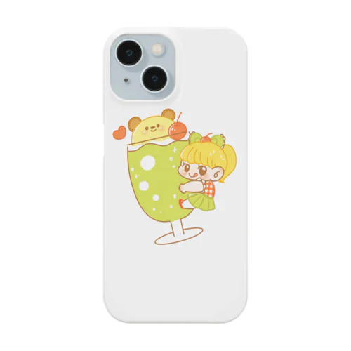 クリームソーダと女の子 Smartphone Case