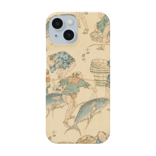 鰹　新板大道図彙・小田原町 / Collected Street Scenes: Odawaracho Smartphone Case