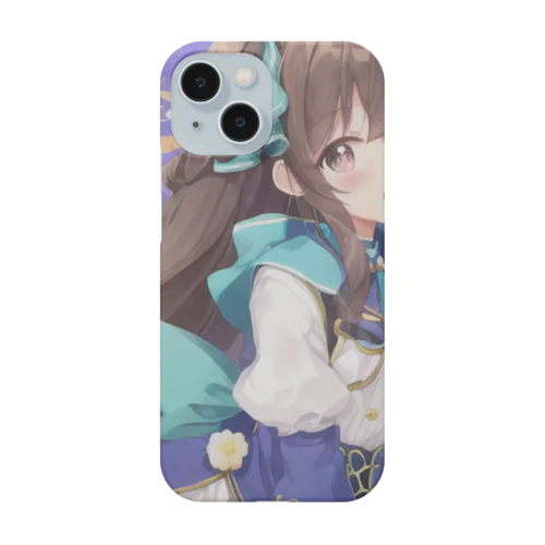 ロングヘアーの女の子 Smartphone Case