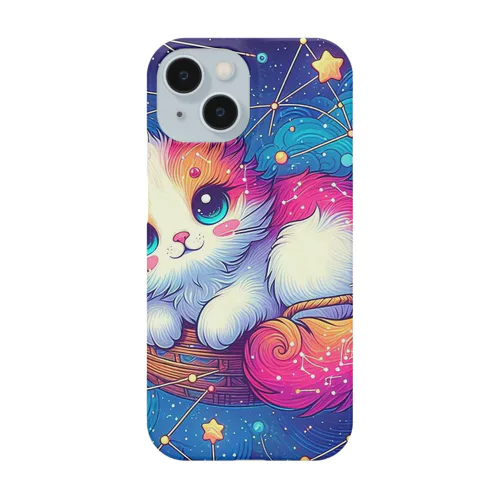 宙に浮かぶネコ Smartphone Case