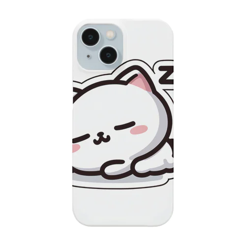 ふわふわの毛並みにうっとり Smartphone Case