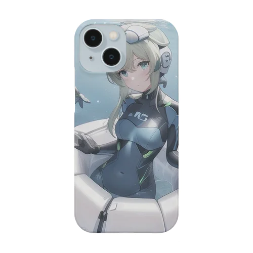 亀のAIロボット Smartphone Case