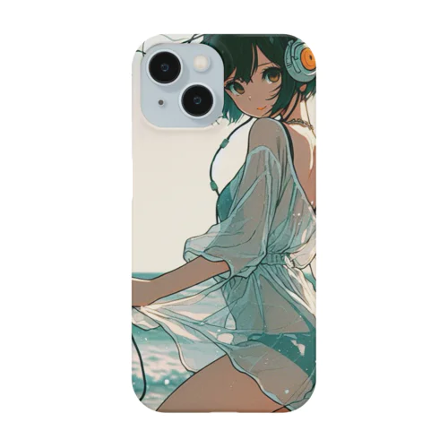 夏の海で らごちゃん💕 Smartphone Case