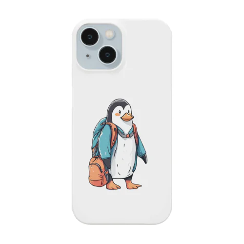 リュックを背負ったペンギンくん Smartphone Case