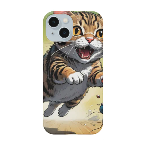 駆け出す猫 Smartphone Case