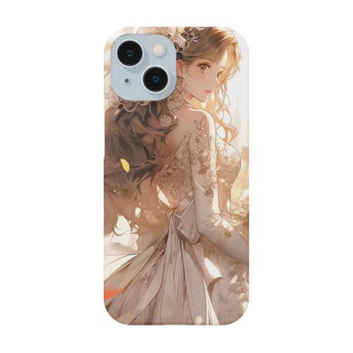 ウエデｲングドレス憧れ　なでしこ1478 Smartphone Case