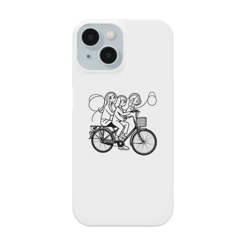 自転車ロゴ　ガールズ Smartphone Case