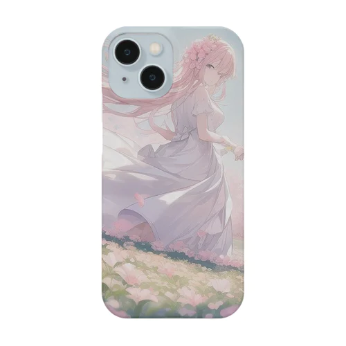 草原の少女 Smartphone Case