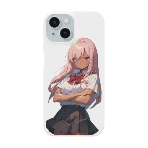 腕を組む Smartphone Case