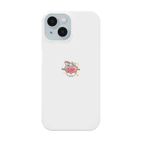 Nice to meet you♡ Smartphone Case