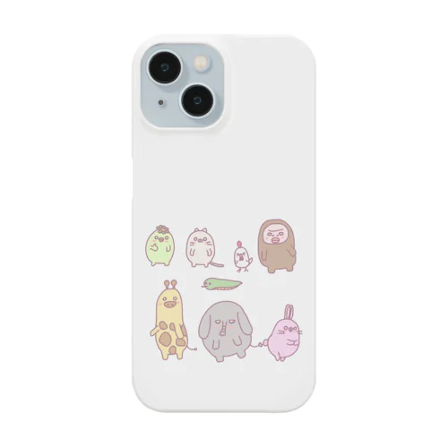 動物集合（´(ｪ)｀） Smartphone Case