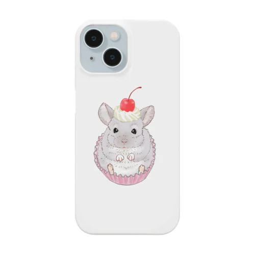 チンチラグレー・カップケーキ Smartphone Case