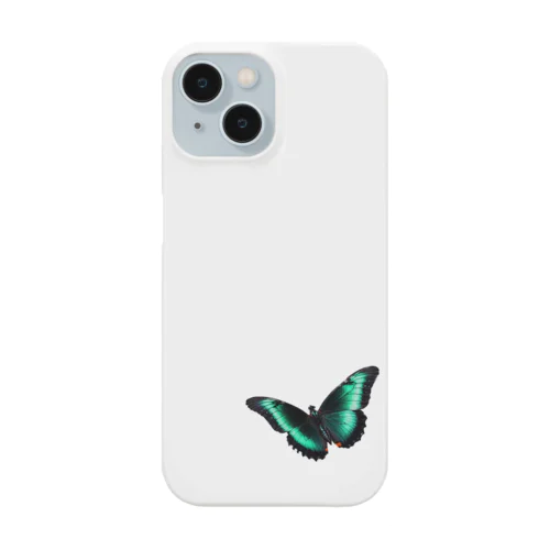 黒と翡翠の蝶々 Smartphone Case