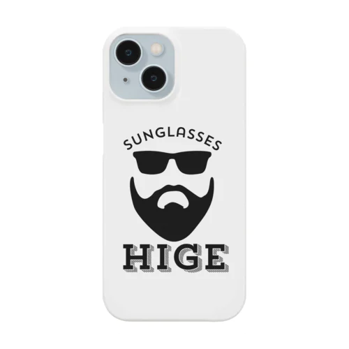 【HIGE】黒ロゴ Smartphone Case