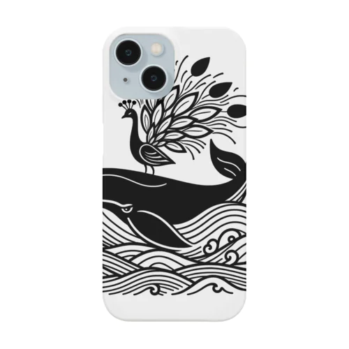 クジラトクジャク Smartphone Case