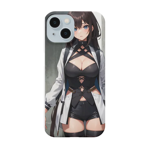 ロングヘアのお姉さん Smartphone Case