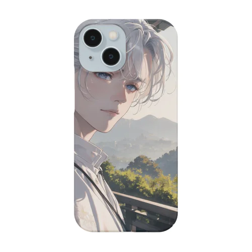 イケメンの優しい眼差し Smartphone Case