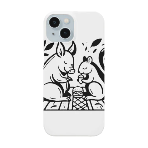 豚さんとランチ Smartphone Case